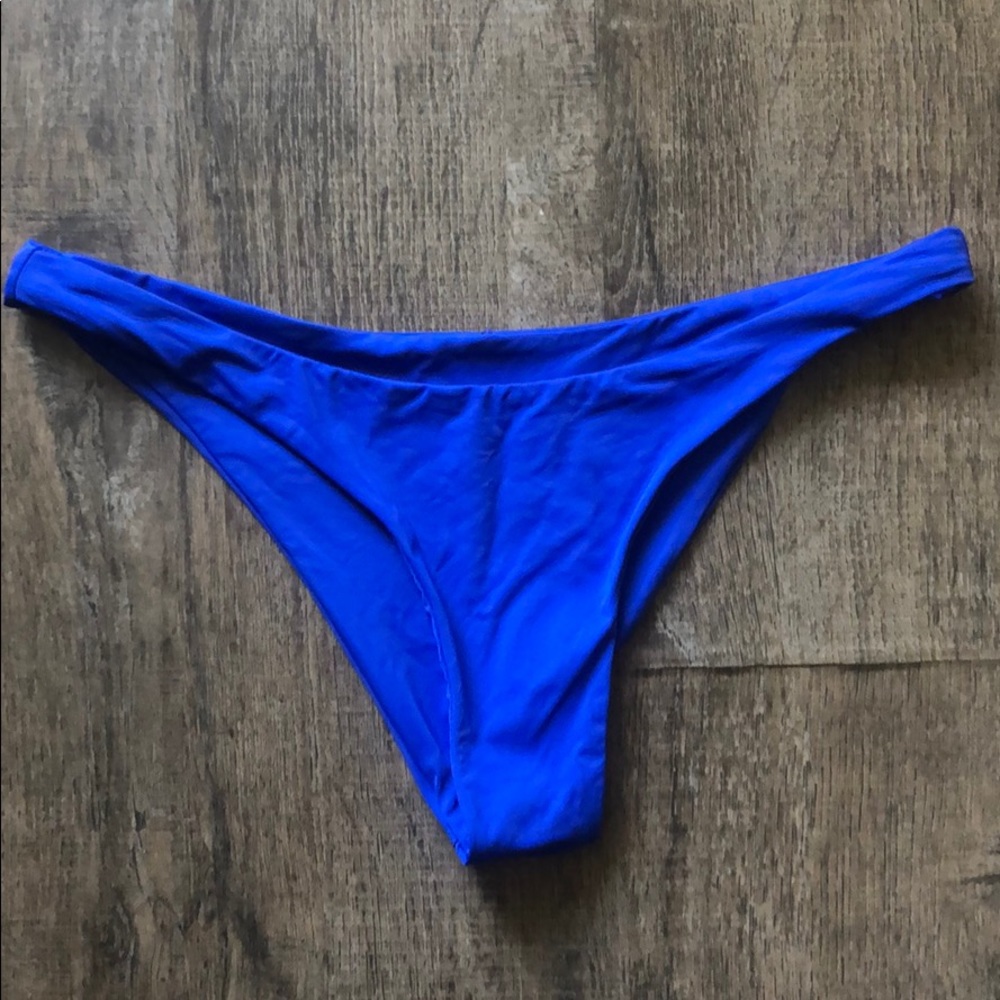 Lulus Cason Royal blue bikini bottom